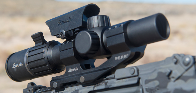 Different types of rifle scopes